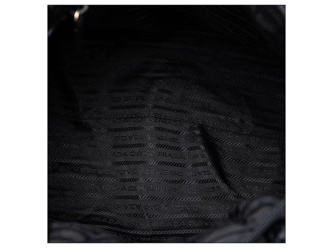 Bow Borsa Prada Black Tessuto con fiocco - vista 4