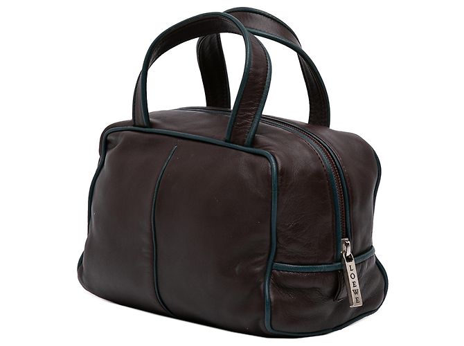 Borsa a mano in nappa marrone LOEWE Marrone scuro - vista 2