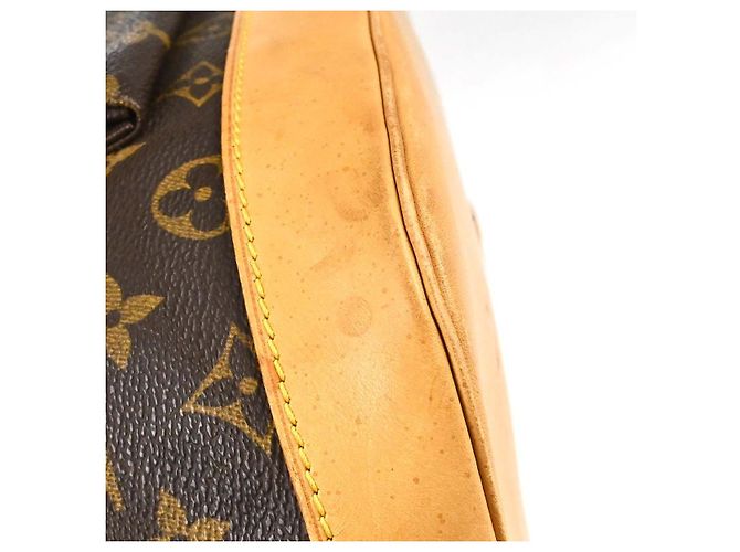 Louis Vuitton Vintage Montsouris Monogram Canvas GM Marrone - vista 7