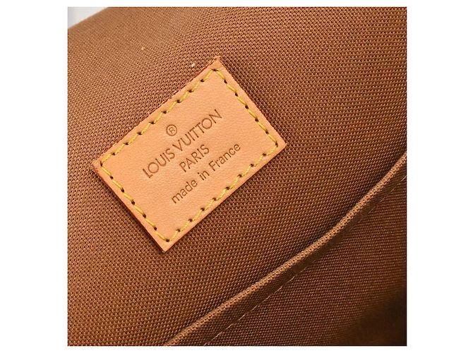 Louis Vuitton Bosphore Messenger Monogram Canvas PM Marrone - vista 4