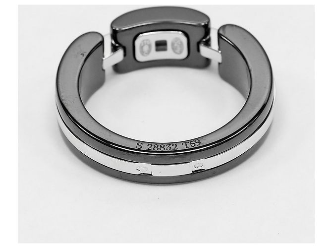 Chanel Ultra Oro Bianco 18K e Ceramica Nero - vista 2
