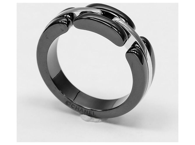 Chanel Ultra Oro Bianco 18K e Ceramica Nero - vista 3
