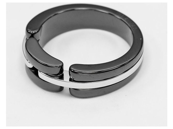 Chanel Ultra Oro Bianco 18K e Ceramica Nero - vista 4