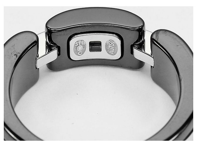 Chanel Ultra Oro Bianco 18K e Ceramica Nero - vista 7