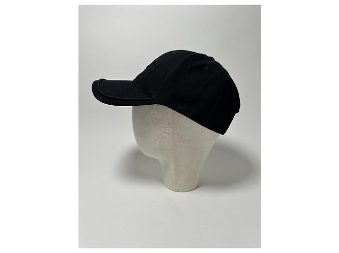 Fendi Roma Cap mit besticktem Logo - Schwarz - Ansicht 4