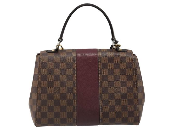 Louis Vuitton Bond Street Damier con Leather BB Marrone - vista 2