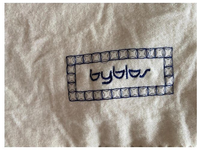 Byblos Bufanda de Lana Clara Beige - vista 3