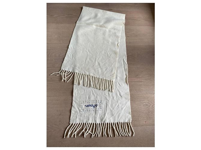 Byblos Bufanda de Lana Clara Beige - vista 6