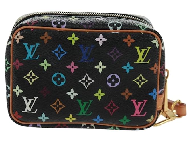 Louis Vuitton Wapity Trousse Monogram Multicolor Nero - vista 2