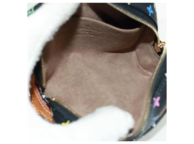 Louis Vuitton Wapity Trousse Monogram Multicolor Nero - vista 5
