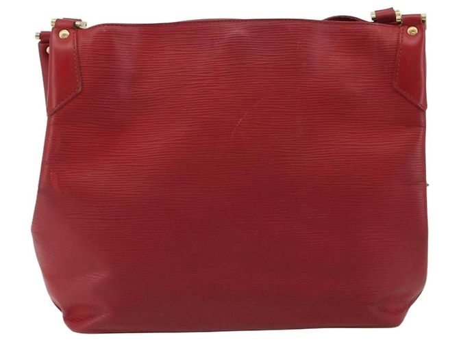 Louis Vuitton Mandara Epi Leather MM Rosso - vista 2