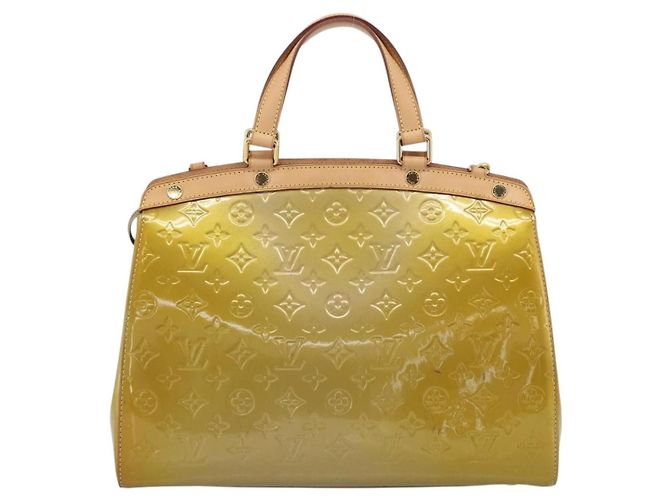 Louis Vuitton Brea Monogram Vernis GM Beige - vista 2
