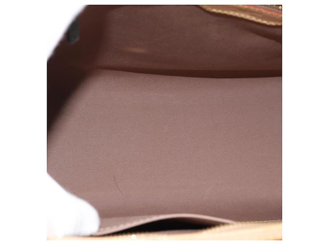 Louis Vuitton Brea Monogram Vernis GM Beige - vista 5