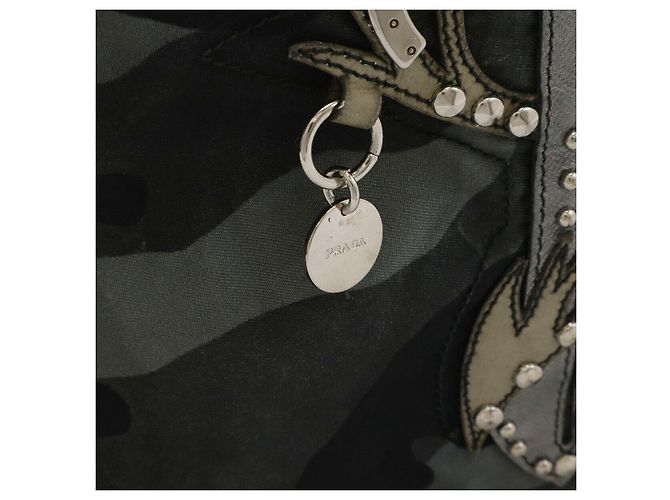 Prada Nylon Tote Bag Camouflage Mehrfarben - Ansicht 5