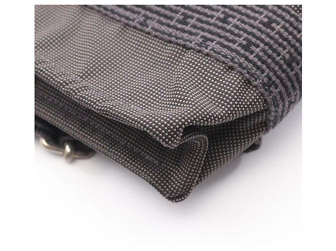 Hermès Zaino Hermes Aline Ad PM Nylon Canvas Grigio - vista 3
