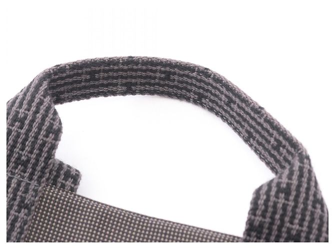 Hermès Zaino Hermes Aline Ad PM Nylon Canvas Grigio - vista 5
