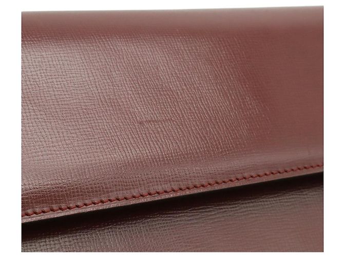 Clutch in pelle Must de Cartier Marrone - vista 7