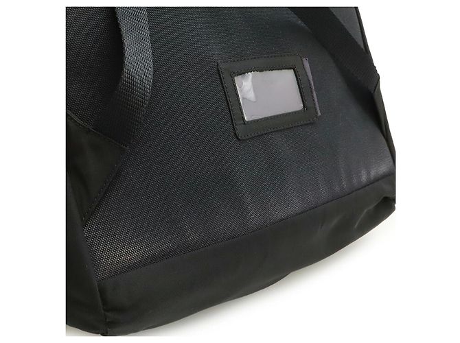 Mochila Prada Nylon Logo Triangle Negro - vista 6