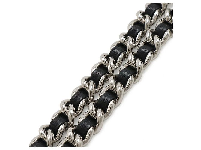 Borsa a Spalla Chanel Matelasse Luxury Chain Nero - vista 5