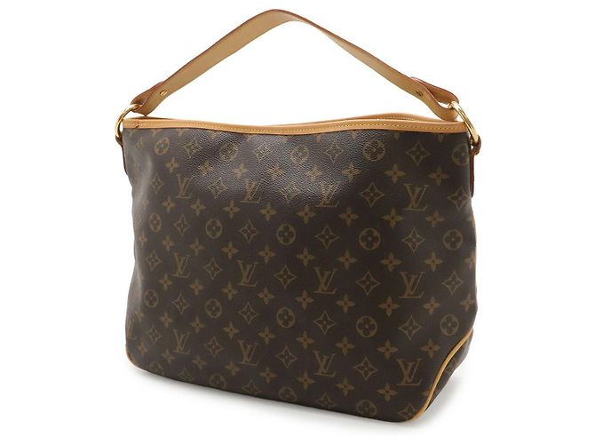 Borsa a Spalla Louis Vuitton Monogram Delightful PM Marrone - vista 2