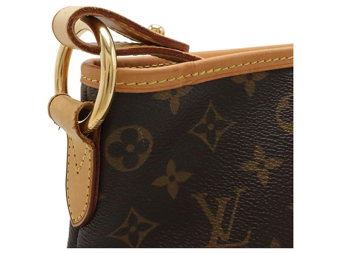 Borsa a Spalla Louis Vuitton Monogram Delightful PM Marrone - vista 4