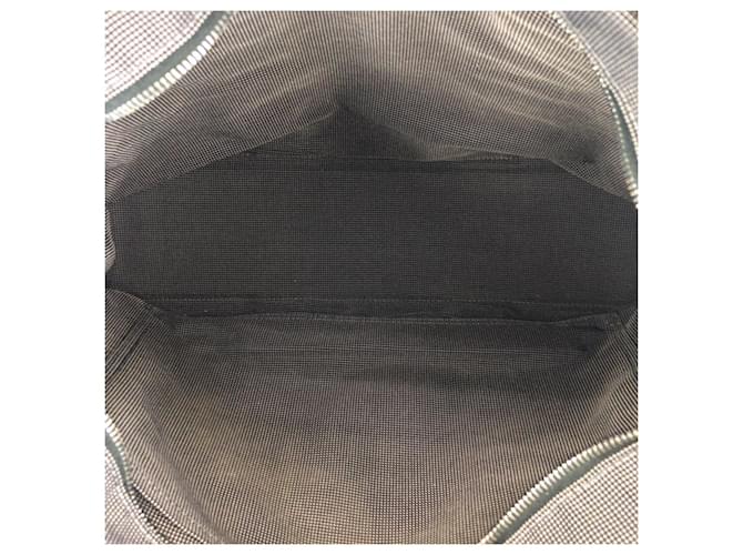 Hermès Hermes Herline MM Tote Bag Polyamid/Polyester Grau - Ansicht 9