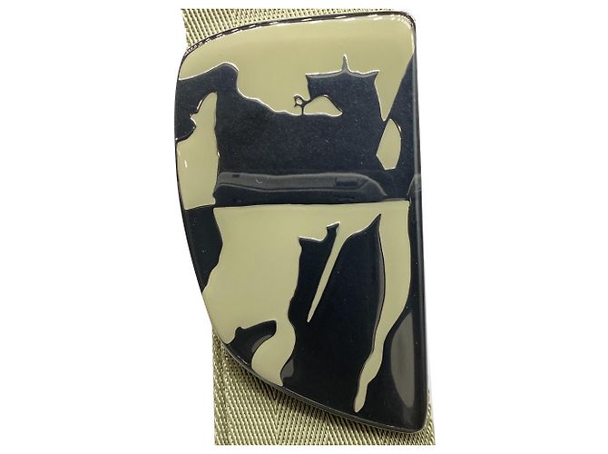 Borsa a tracolla Burberry Medium Shield in pelle verde - vista 11