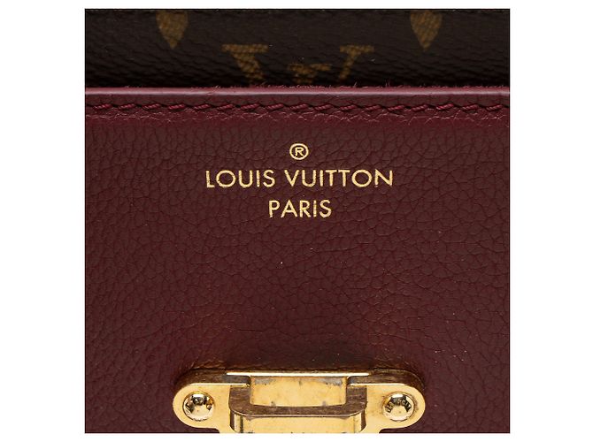 Borsa Victoire Chain in tela Monogram Louis Vuitton Marrone - vista 9