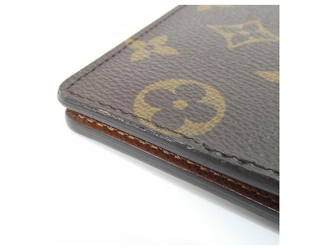 Portafoglio lungo Louis Vuitton Monogram Marrone - vista 3