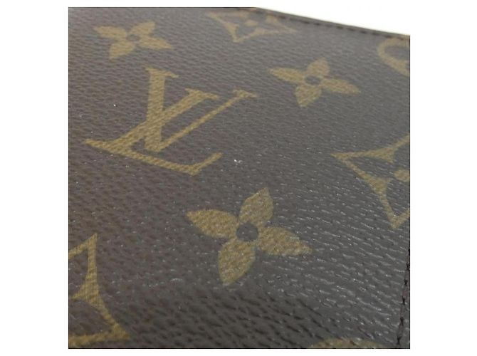 Portafoglio lungo Louis Vuitton Monogram Marrone - vista 4