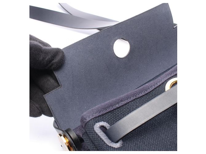 Hermès Borsa Hermes Aile Bag Zip Mini Borsa a Spalla Blu - vista 2