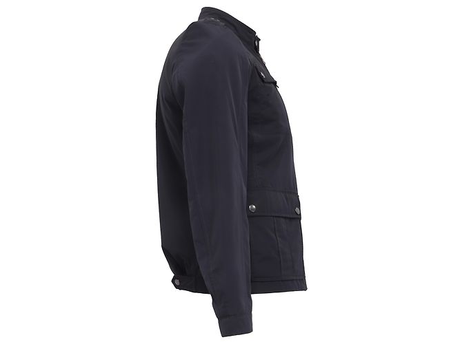Boss Hugo Boss Jacke aus Navy Blue Polyester Blau Marineblau - Ansicht 3