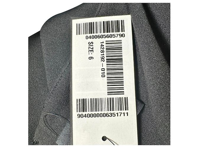 Trägerloses Maxi-Kleid Audrey von Solace London aus schwarzem Polyester - Ansicht 5