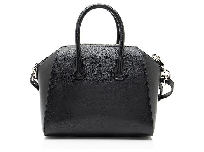 Borsa mini Antigona in pelle di capra Sugar Givenchy Nero - vista 3