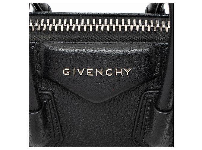 Borsa mini Antigona in pelle di capra Sugar Givenchy Nero - vista 9