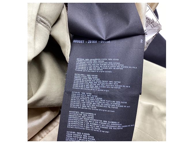 Giacca monopetto Prada in cotone beige - vista 4