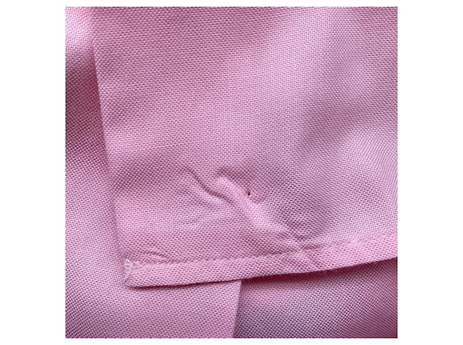 Camicia con bottoni Prada in cotone rosa - vista 4