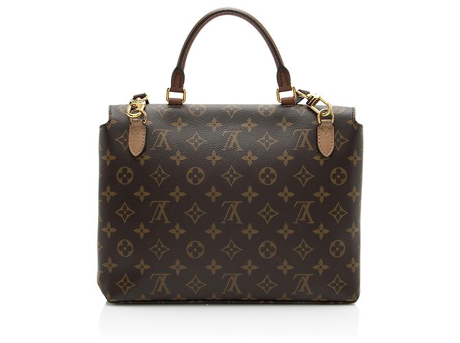 Messenger Marignan in tela Monogram Louis Vuitton Marrone Beige - vista 3
