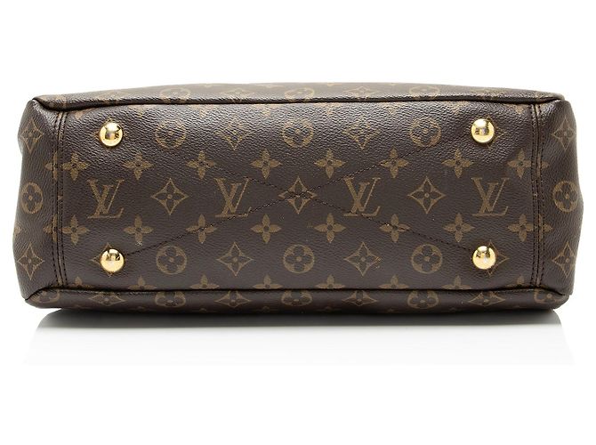 Borsa Pallas in Canvas Monogram Louis Vuitton Marrone Beige - vista 4