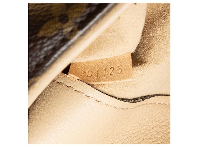 Borsa Pallas in Canvas Monogram Louis Vuitton Marrone Beige - vista 6