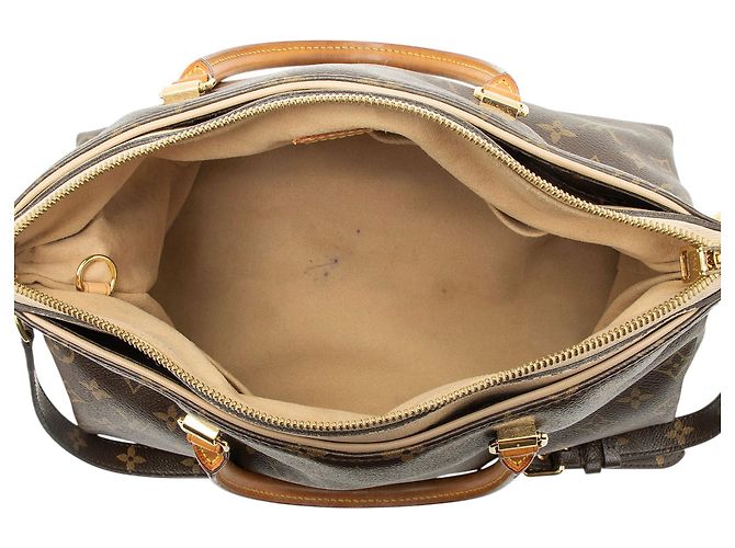 Borsa Pallas in Canvas Monogram Louis Vuitton Marrone Beige - vista 7