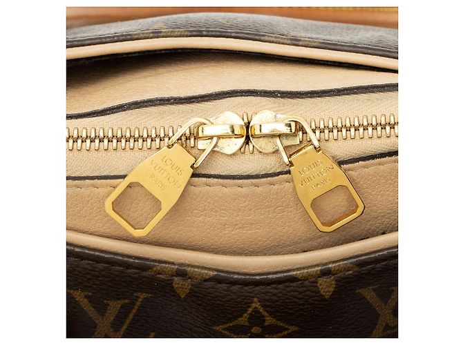 Borsa Pallas in Canvas Monogram Louis Vuitton Marrone Beige - vista 9