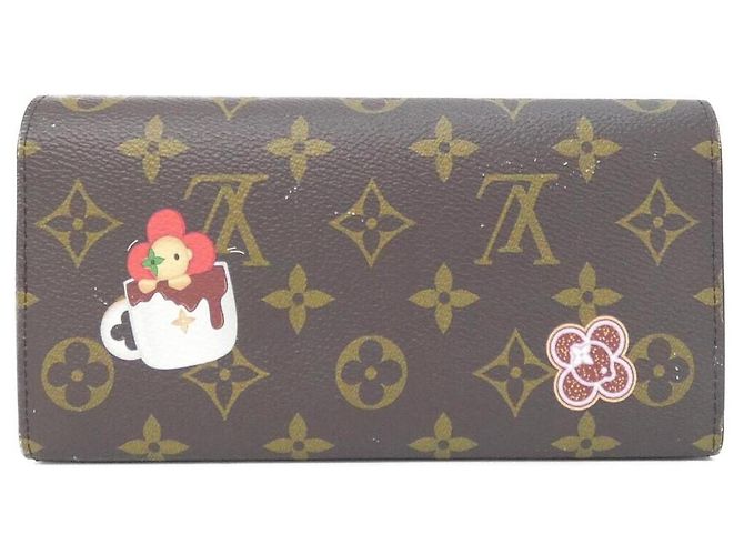 Louis Vuitton Monogram Long Wallet Braun - Ansicht 2
