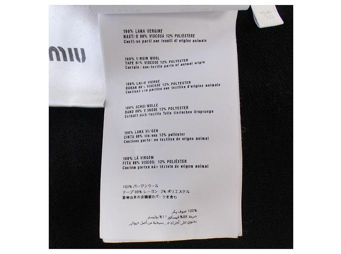 Punto Miu Miu Negro - vista 3