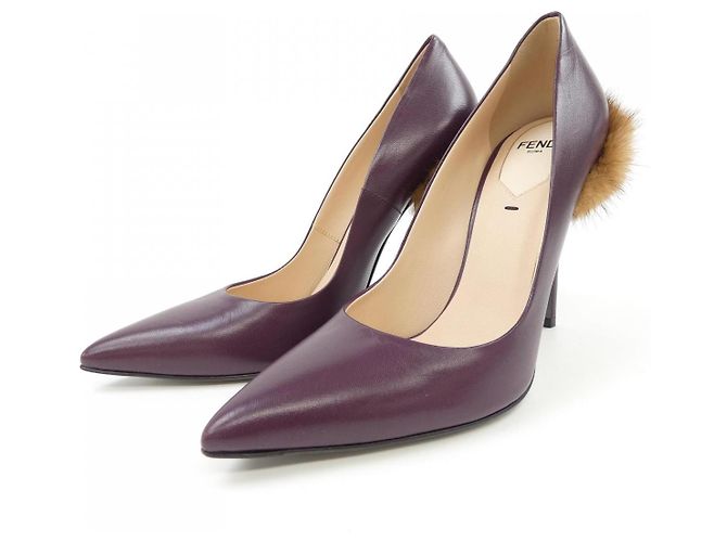 Fendi Pumps Lila - Ansicht 3