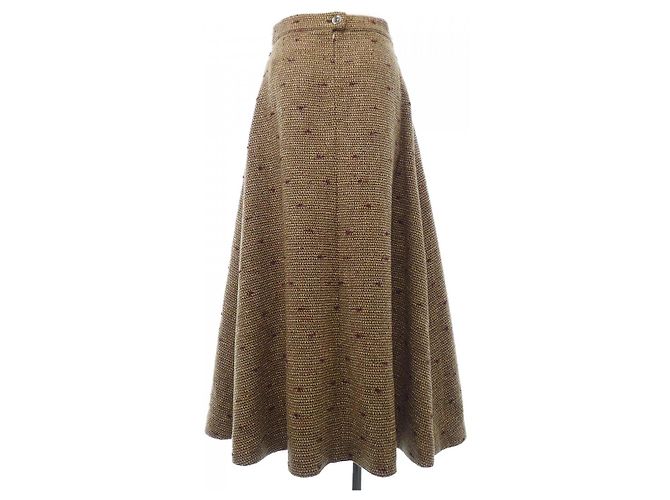 Timeless Saia Chanel Marrom - vista 2