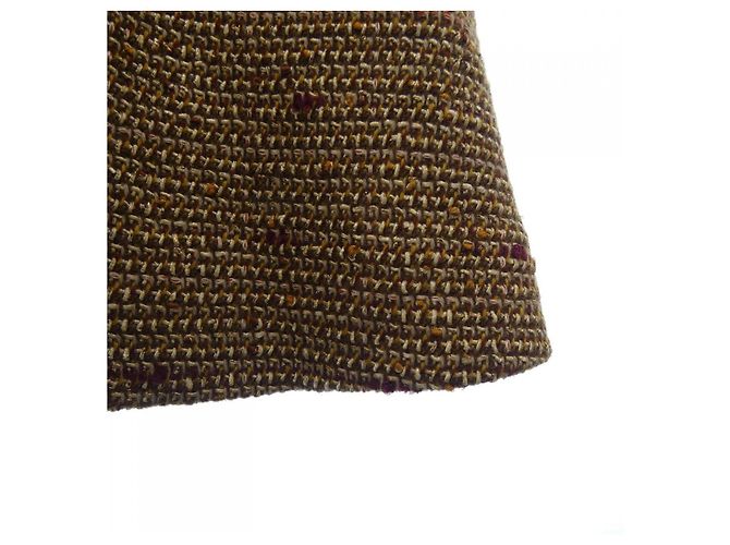 Timeless Saia Chanel Marrom - vista 7