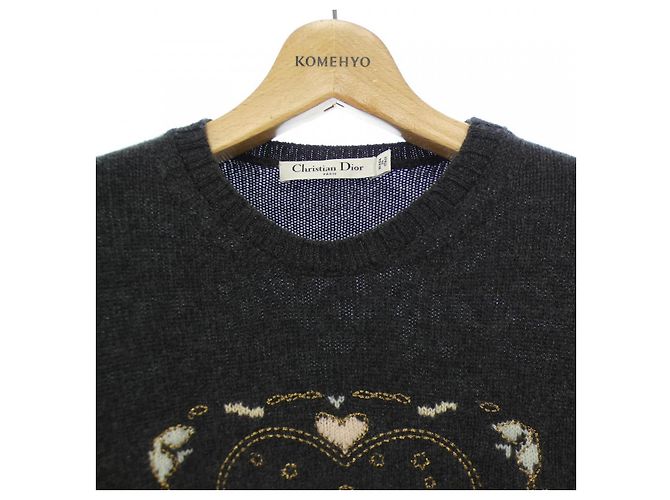 Christian Dior 7A24541ZN011 Punto de cachemira Castaño - vista 5