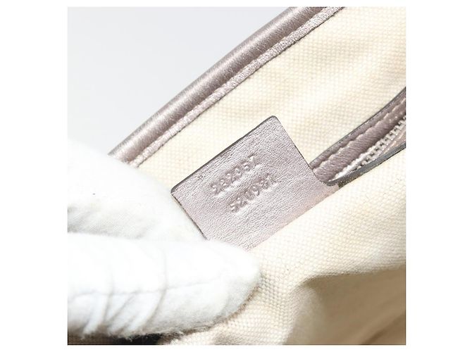 Tote Twins Guccissima in pelle Large Rosa - vista 7