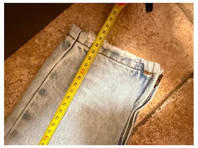 Autre Marque Vaqueros ONE x ONE TEASPOON Light Wash Distressed Azul claro - vista 9